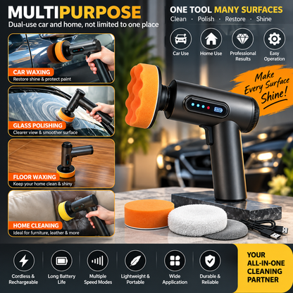 Wireless Electric Car Polishing Machine
