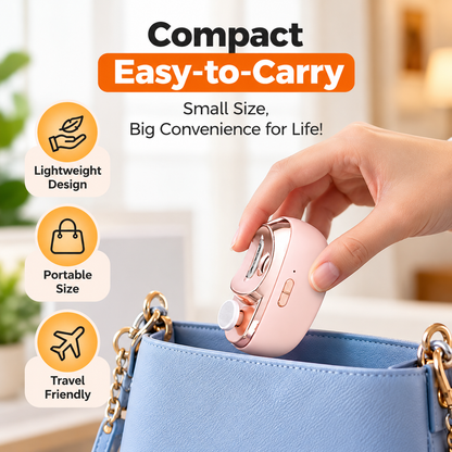 2 in 1 Electric Nail Clipper with Polisher