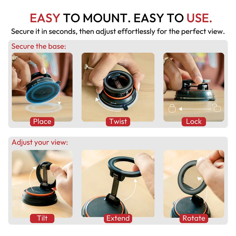 360° Magnetic Surface Mount