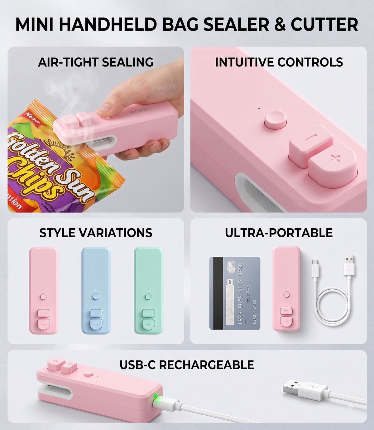 Portable Mini Bag Sealing Machine