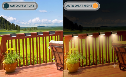 Waterproof Solar Step Lights - 16 Pack