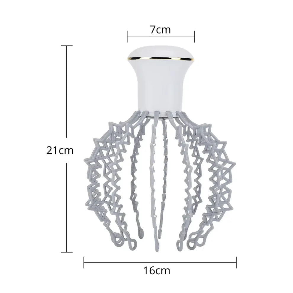 Wireless Electric Head Massager - 12 Claws