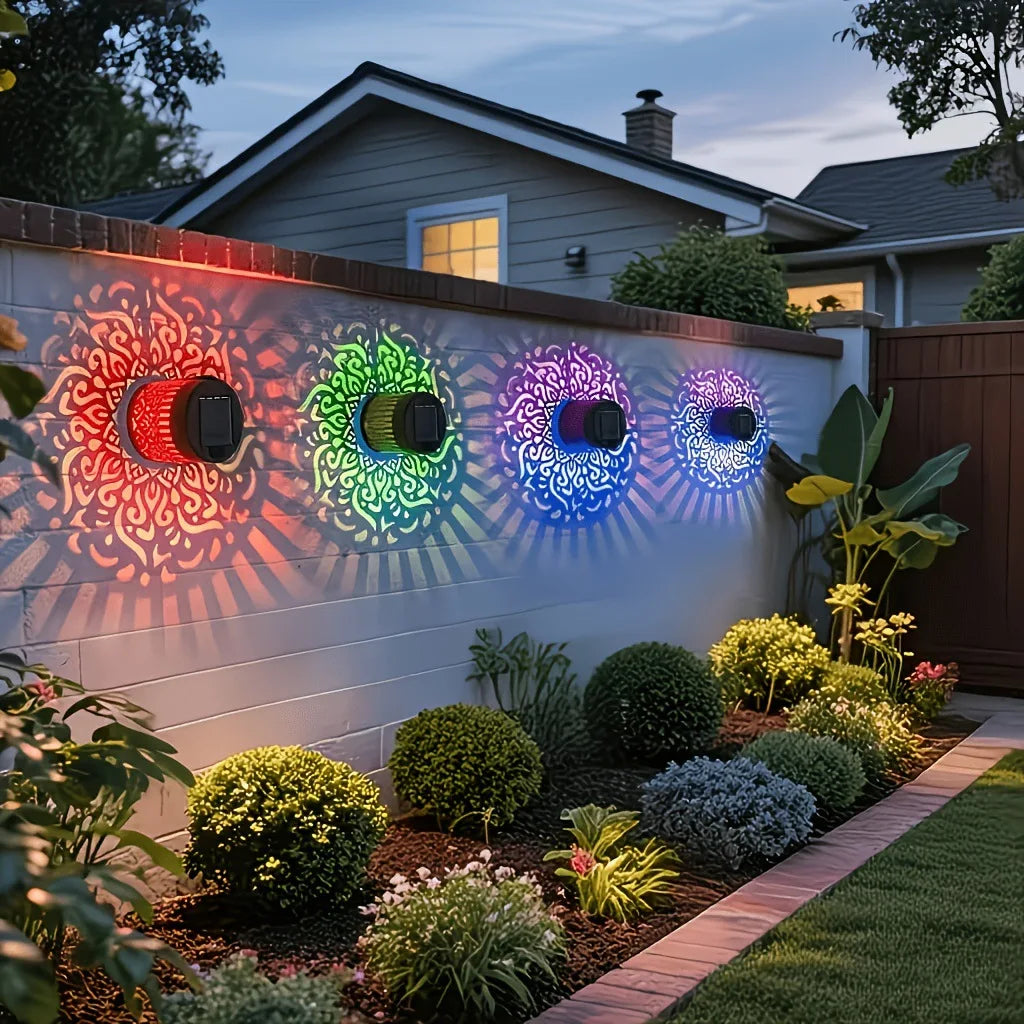 Solar Projection Garden Light