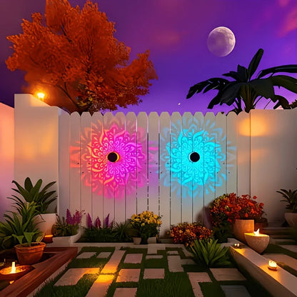 Solar Projection Garden Light