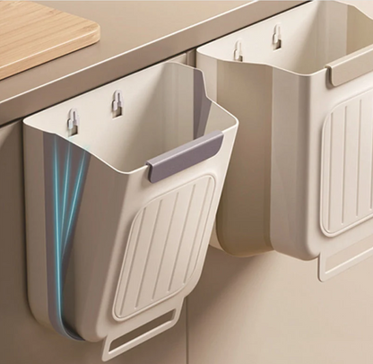 Kitchen Hanging Folding Trash Can
