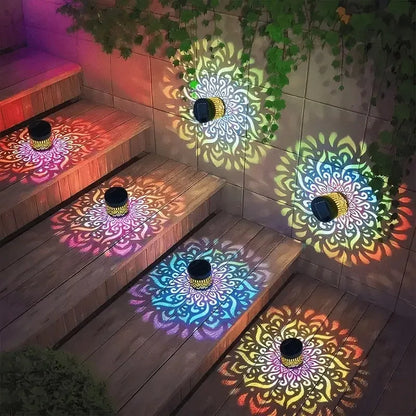 Solar Projection Garden Light