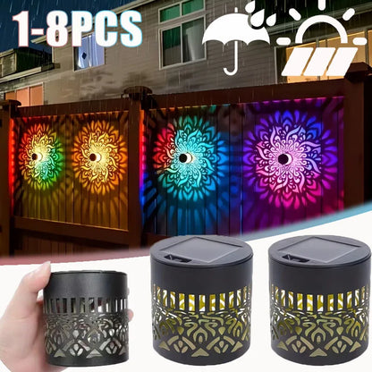 Solar Projection Garden Light