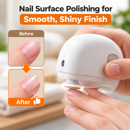 2 in 1 Electric Nail Clipper with Polisher