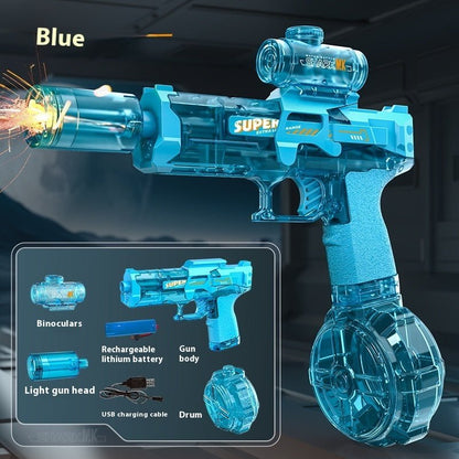 Electric Water Gun: Ice Mouse with Flashlight⚡