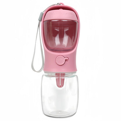 2-In-1 Portable Dog Water Bottle & Food Storage Container