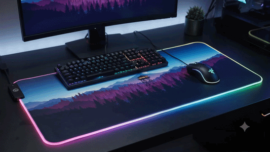 Luminous LED Lighting Mouse Pad