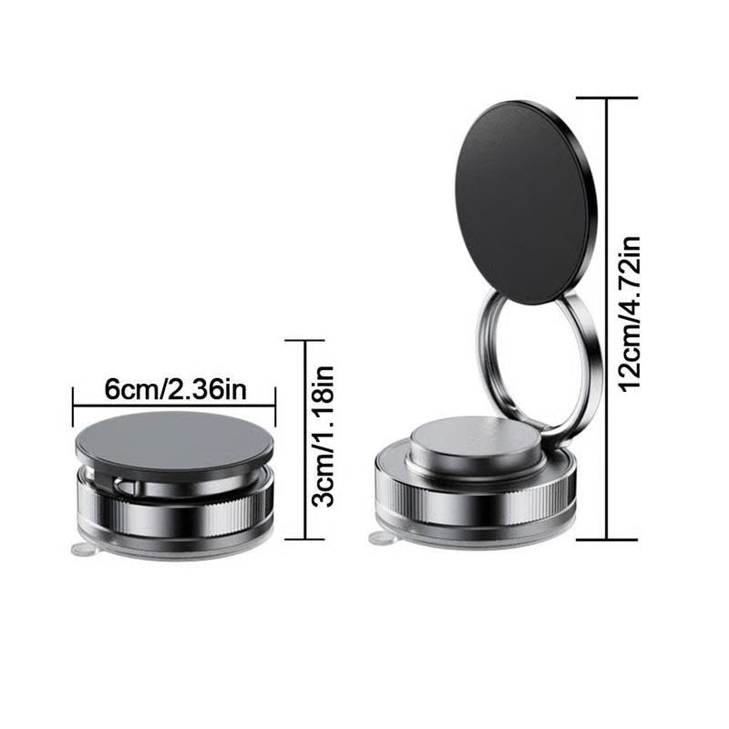 🔄360° Adjustable Vacuum Magnetic Phone Holder📱🚗