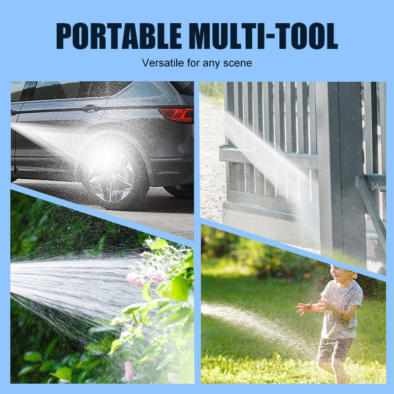 🚗💦Father’s Day Gift👨‍👧‍👦Cordless Pressure Washer and Single Port Charger Base, Bottle Portable Washer for Car,Home Cleaning & Garden Watering fathersdaygift