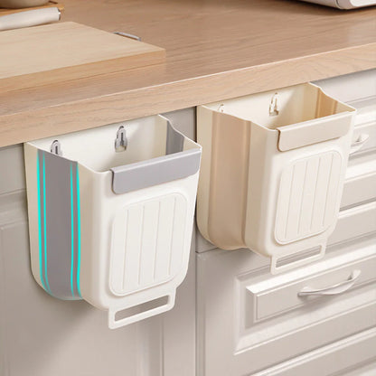 Kitchen Hanging Folding Trash Can