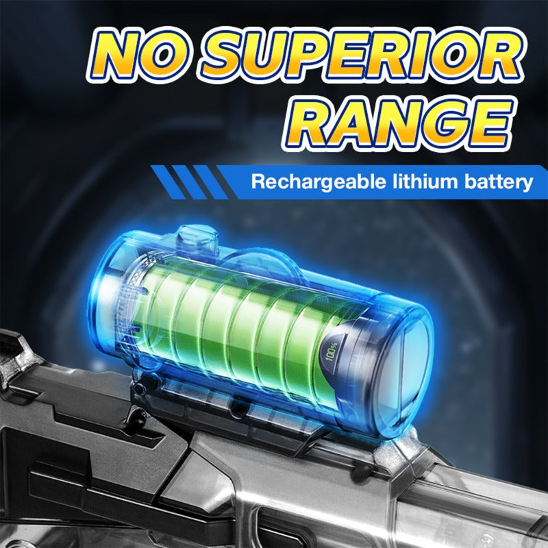 🔥Hot Sale Offers-Electric Water Gun: Ice Mouse with Flashlight⚡💦🔥