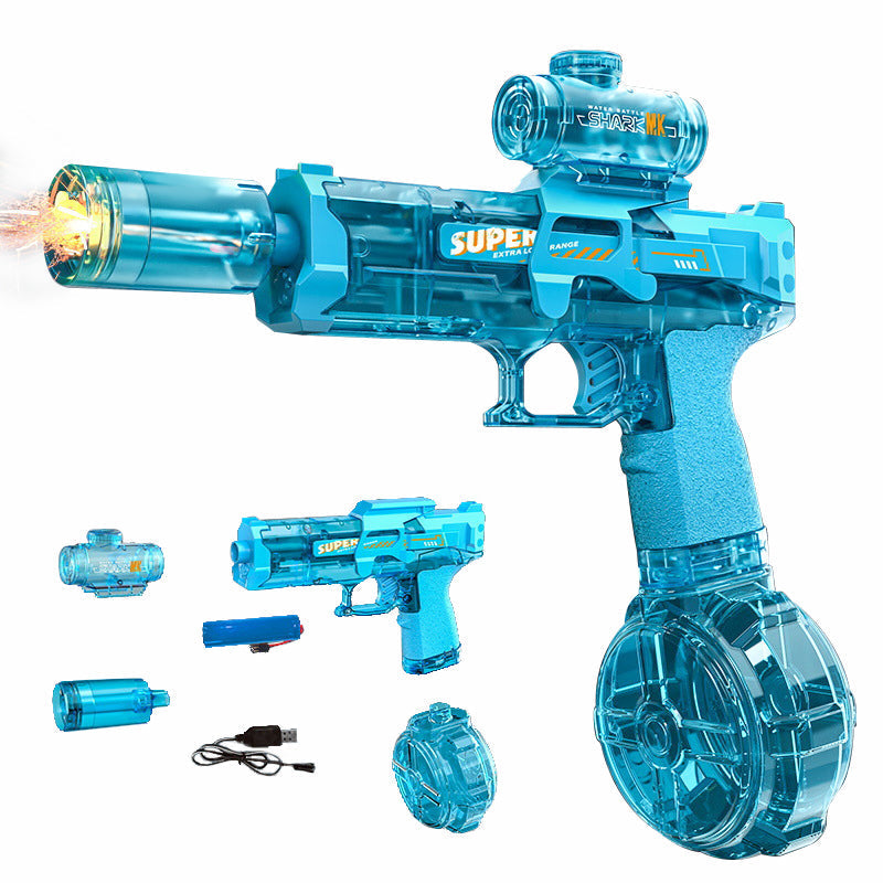 🔥Hot Sale Offers-Electric Water Gun: Ice Mouse with Flashlight⚡💦🔥