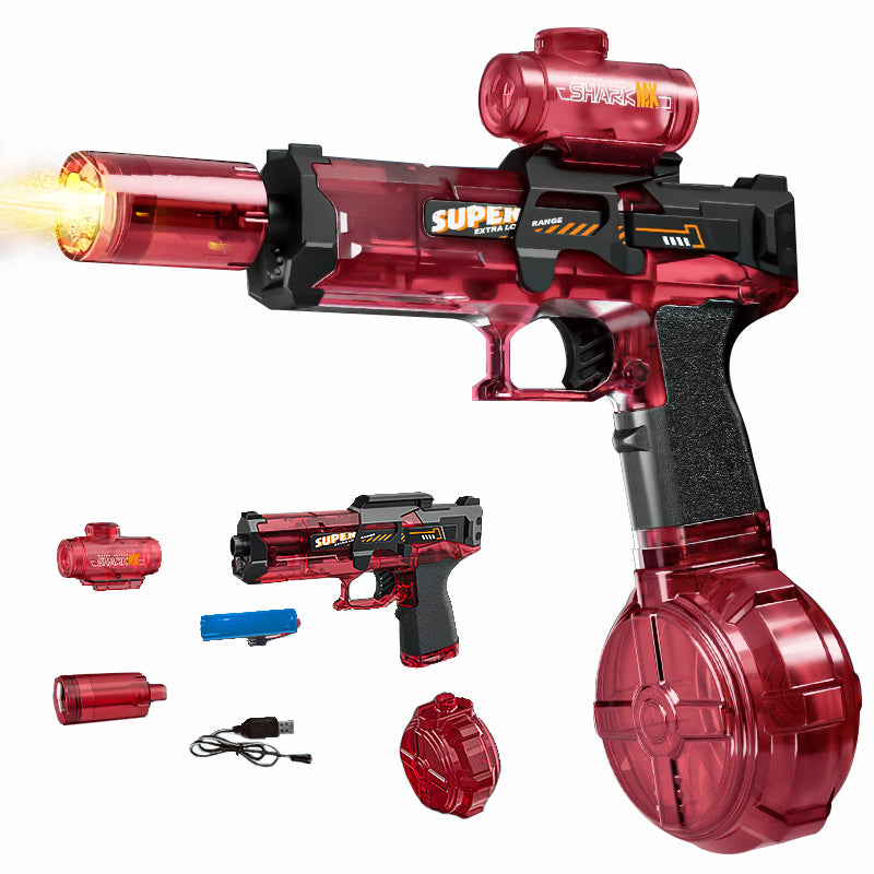 🔥Hot Sale Offers-Electric Water Gun: Ice Mouse with Flashlight⚡💦🔥