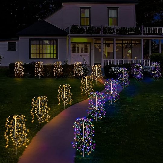 Solar Garden Lights Outdoor Decor – 100 LEDs, IP55 Waterproof, Easy Install 🌙