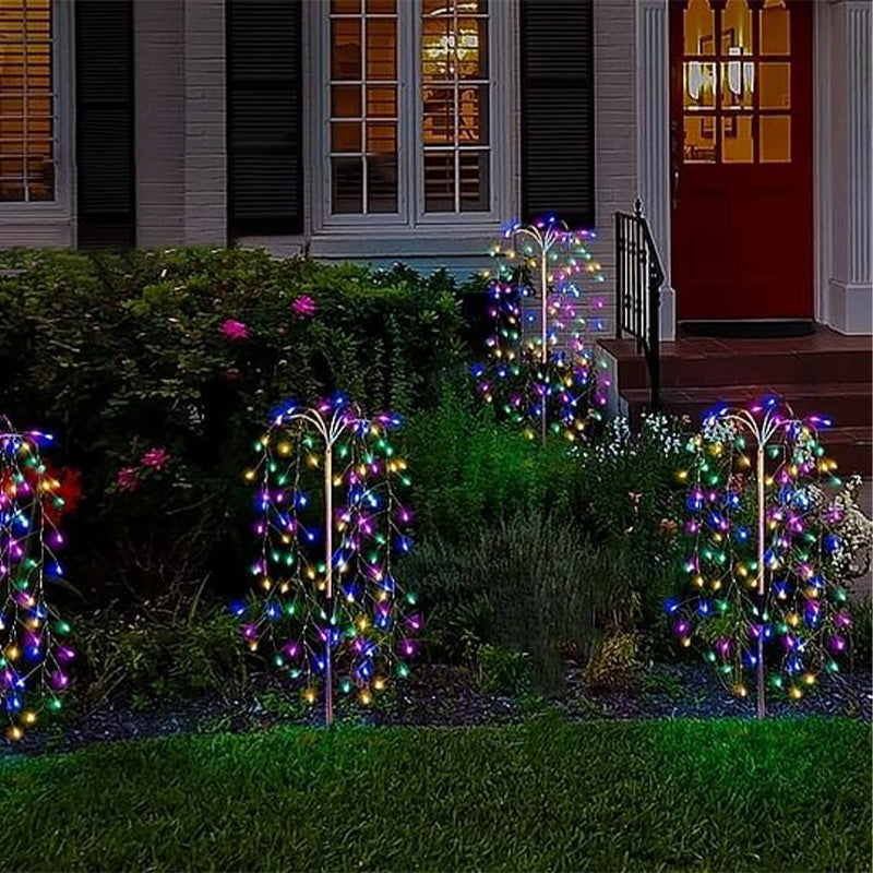 Solar Garden Lights Outdoor Decor – 100 LEDs, IP55 Waterproof, Easy Install 🌙
