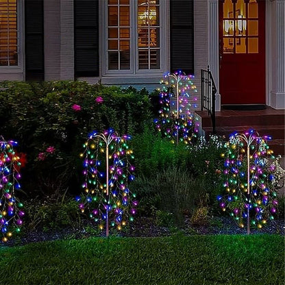 Solar Garden Lights Outdoor Decor – 100 LEDs, IP55 Waterproof, Easy Install 🌙