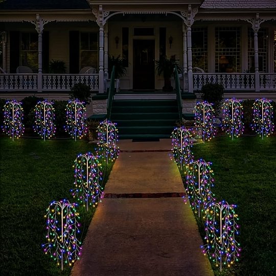 Solar Garden Lights Outdoor Decor – 100 LEDs, IP55 Waterproof, Easy Install 🌙