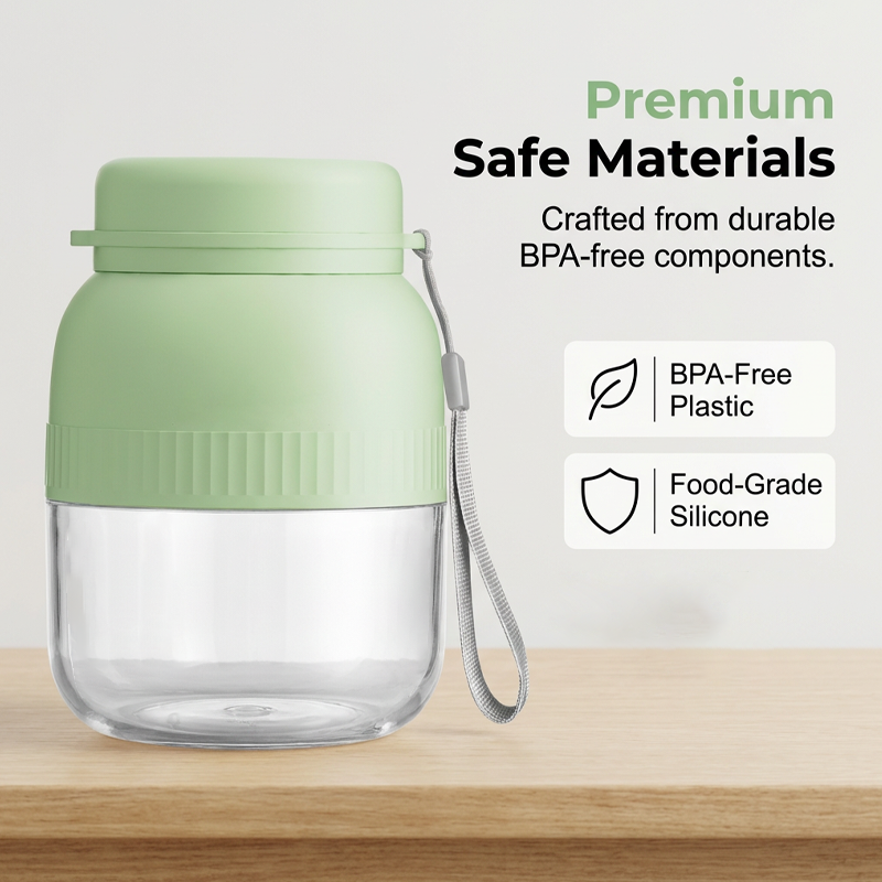 ✨2026 Hot Sale 50% OFF🔥Portable Blender with Dual Lids & Cups
