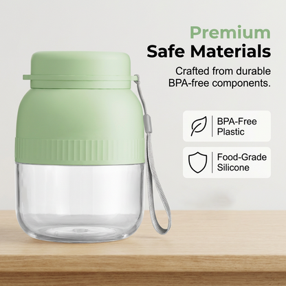 ✨2026 Hot Sale 50% OFF🔥Portable Blender with Dual Lids & Cups