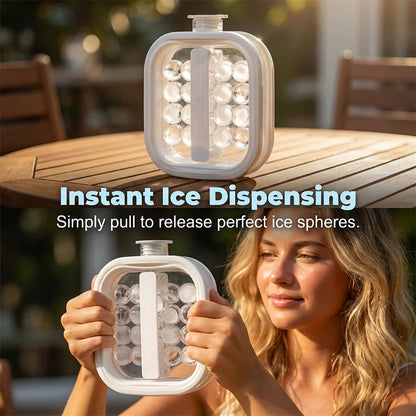 Portable Silicone Ice Ball Maker Kettle