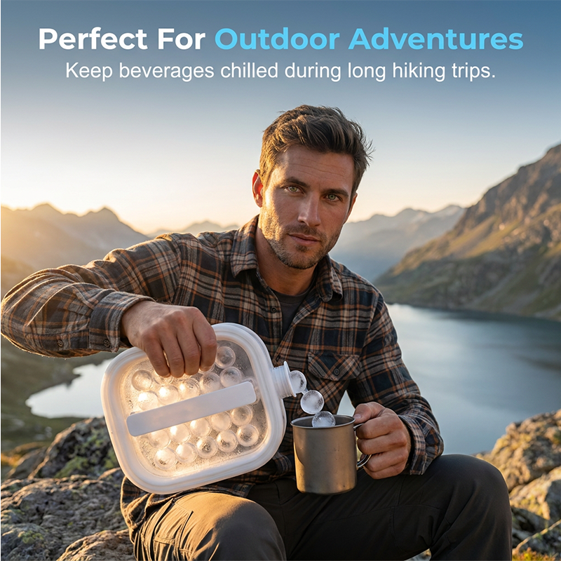 Portable Silicone Ice Ball Maker Kettle
