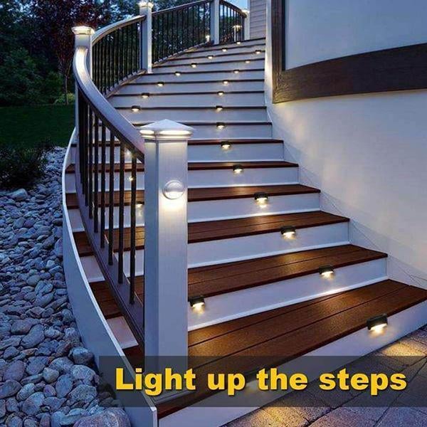 🎉 2026 Sale — Over 28,000 Sold! 💞 Waterproof Outdoor Solar Deck Lights – Gentle Safety After Dark 🌸