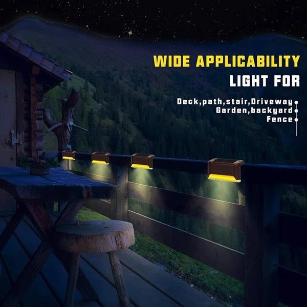 🎉 2026 Sale — Over 28,000 Sold! 💞 Waterproof Outdoor Solar Deck Lights – Gentle Safety After Dark 🌸