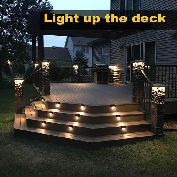🎉 2026 Sale — Over 28,000 Sold! 💞 Waterproof Outdoor Solar Deck Lights – Gentle Safety After Dark 🌸