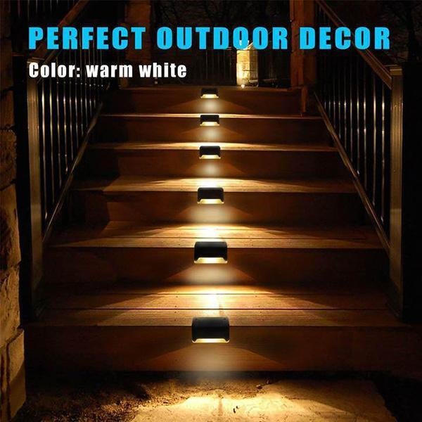 🎉 2026 Sale — Over 28,000 Sold! 💞 Waterproof Outdoor Solar Deck Lights – Gentle Safety After Dark 🌸