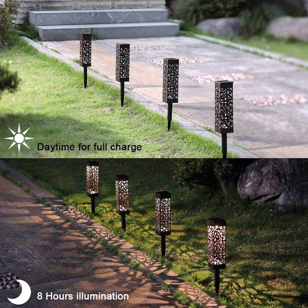 Solar Powered Waterproof Vintage Garden Light